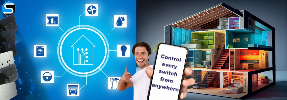 Control every switch form anywhere with smart switches